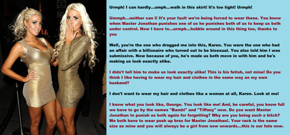 HusBand Force Caption Feminization