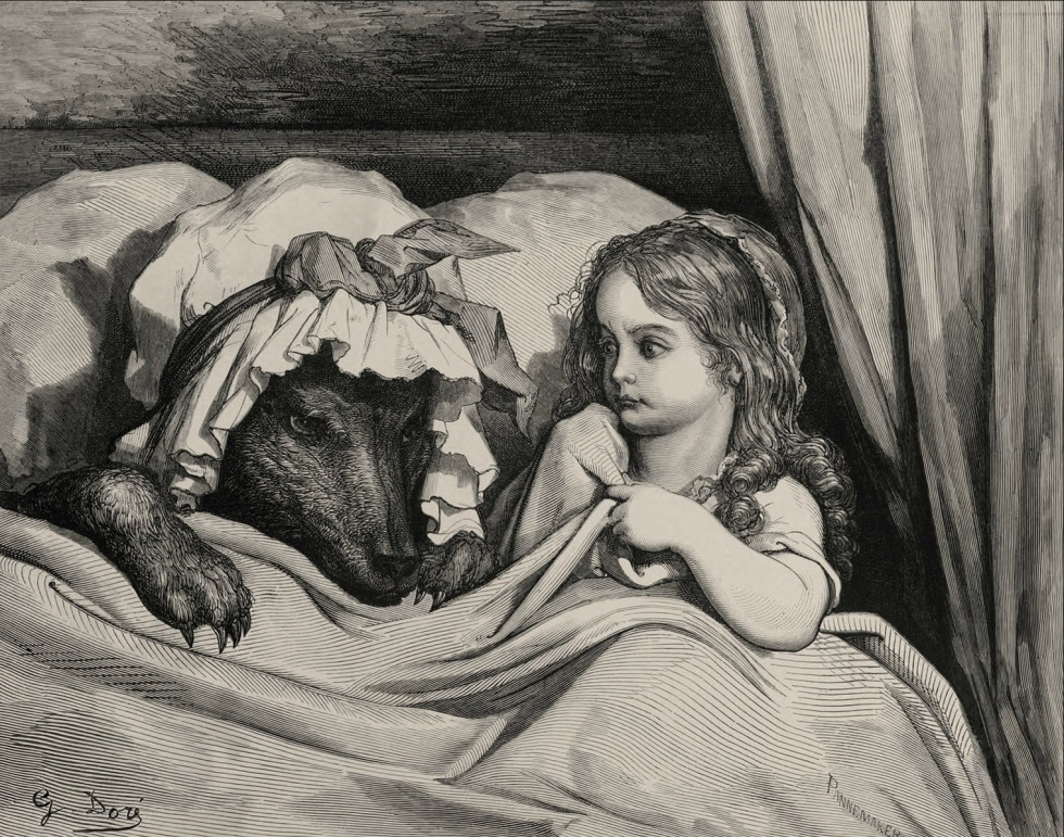 Little girl with a suitcase