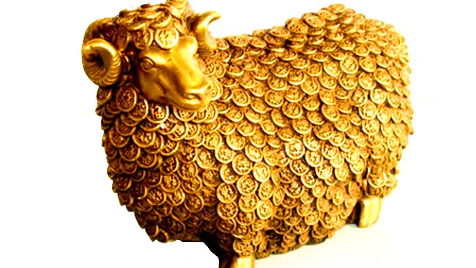 Interesting embroidery with a cross