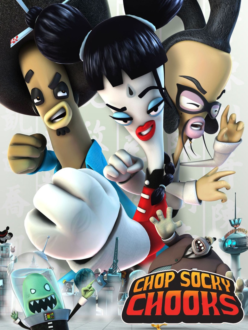 Chop Socky Chooks Art