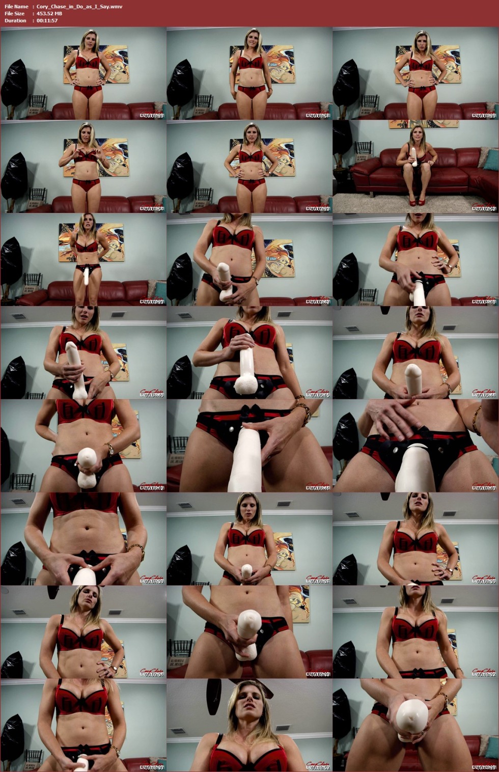 Cory Chase in Power Woman in Watch a Real Man Scat