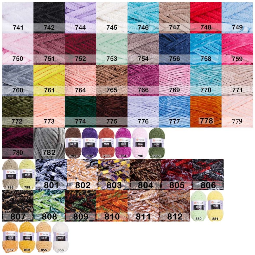 Yarn Yarnart Dolce 765