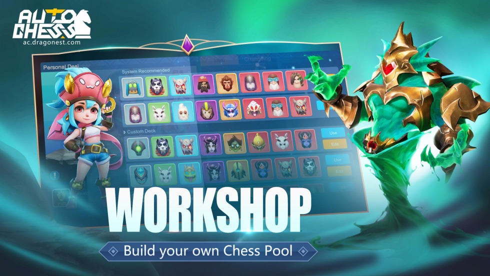 Game Auto Chess War Top Assembly