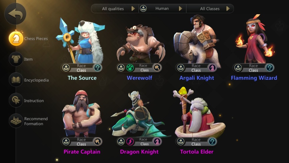 Change the server in Auto Chess PC