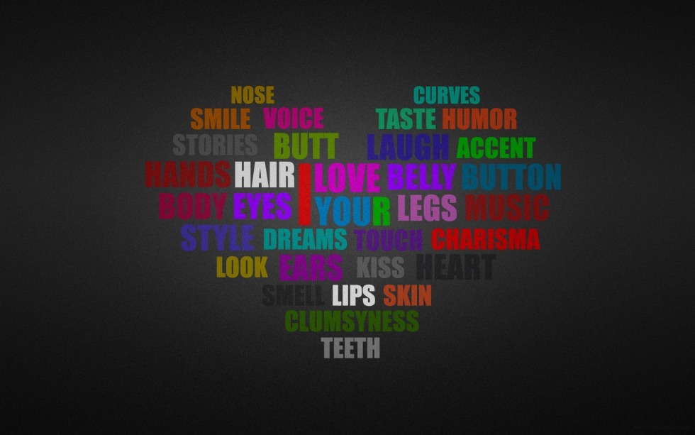 The background of words