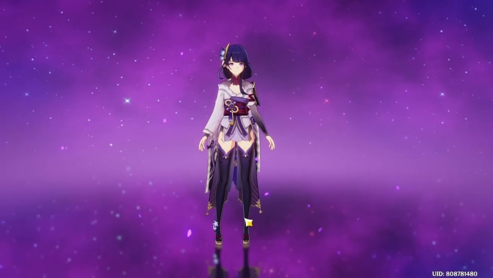 Shogun Raiden Genshin