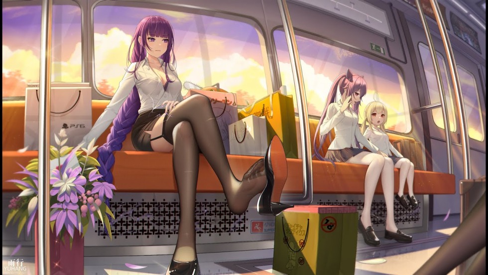 Genshin Raiden foot fetish