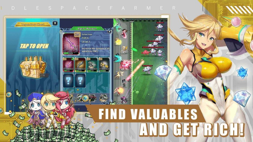 Idle Space Farmer game