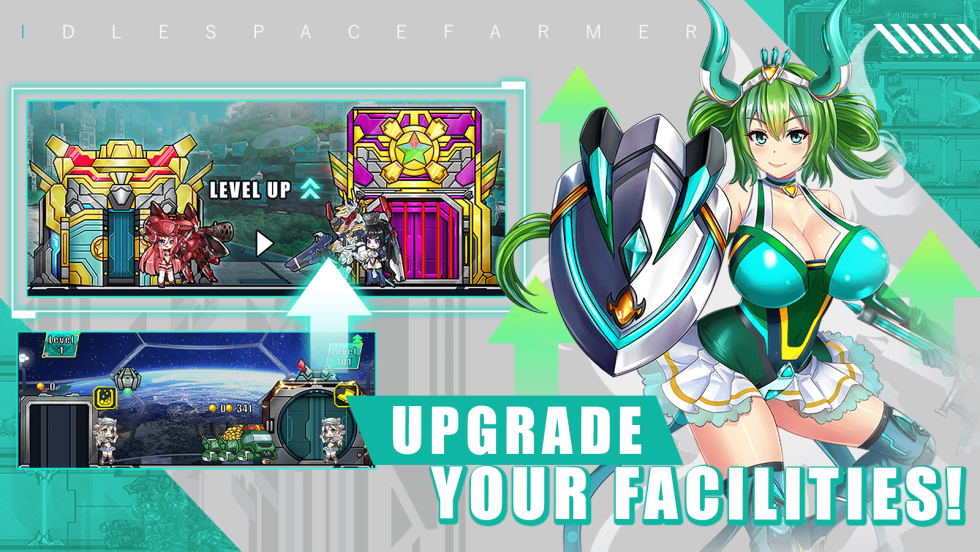 Idle Space Farmer Waifu