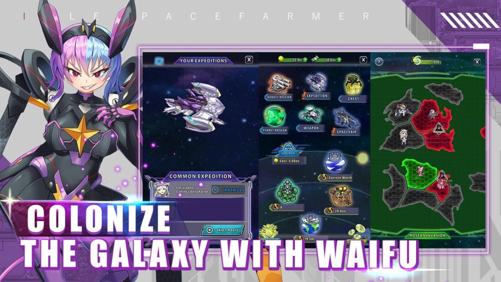 Idle Space Farmer game