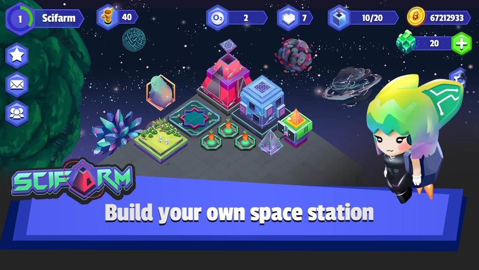 Idle Space Farmer Tycoon a lot of money