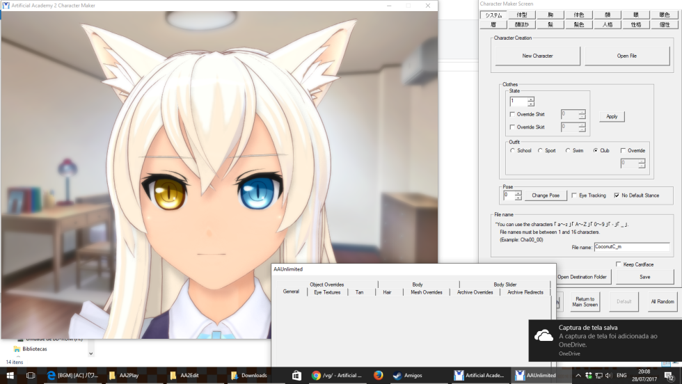 Artificial Academy 2 Character Cards