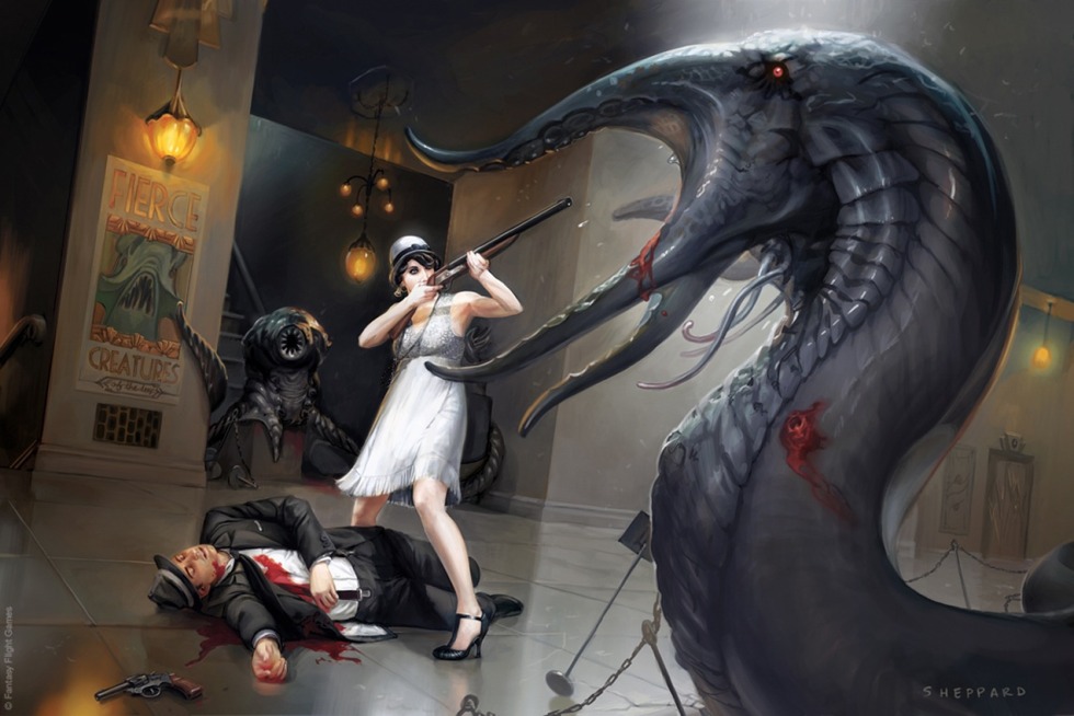 Dog -like Lovecraft's creatures