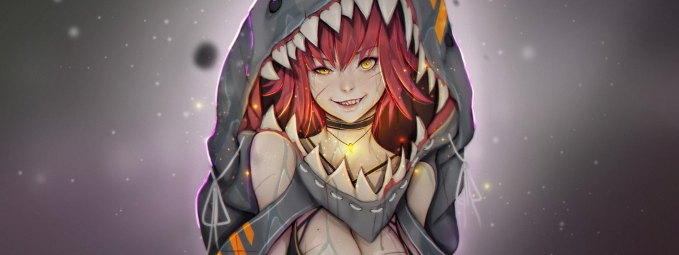 Knitted dress from motives