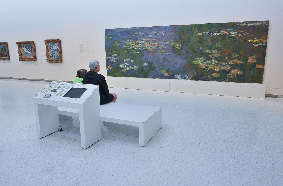 Monet's water lilies 1915