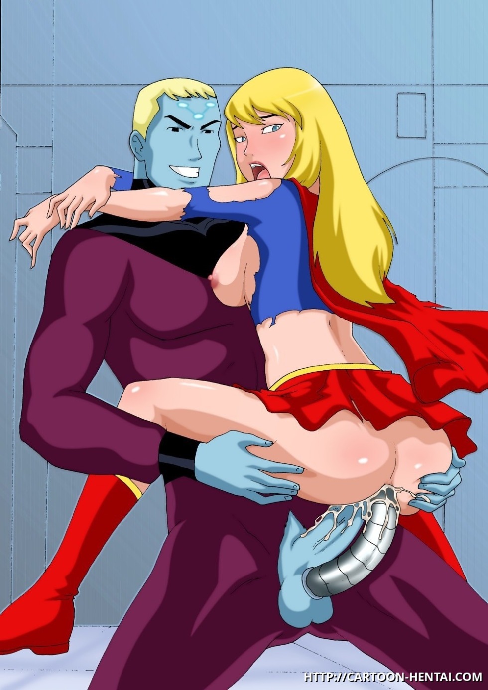 SUPERGERL Superman SEX Comics