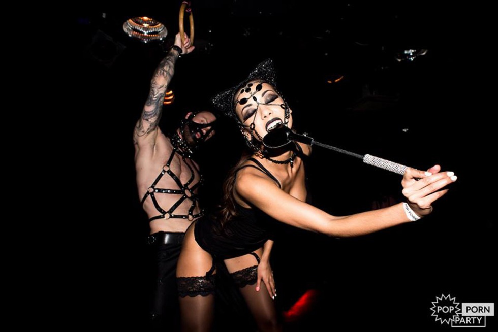 Erotic show debauchery