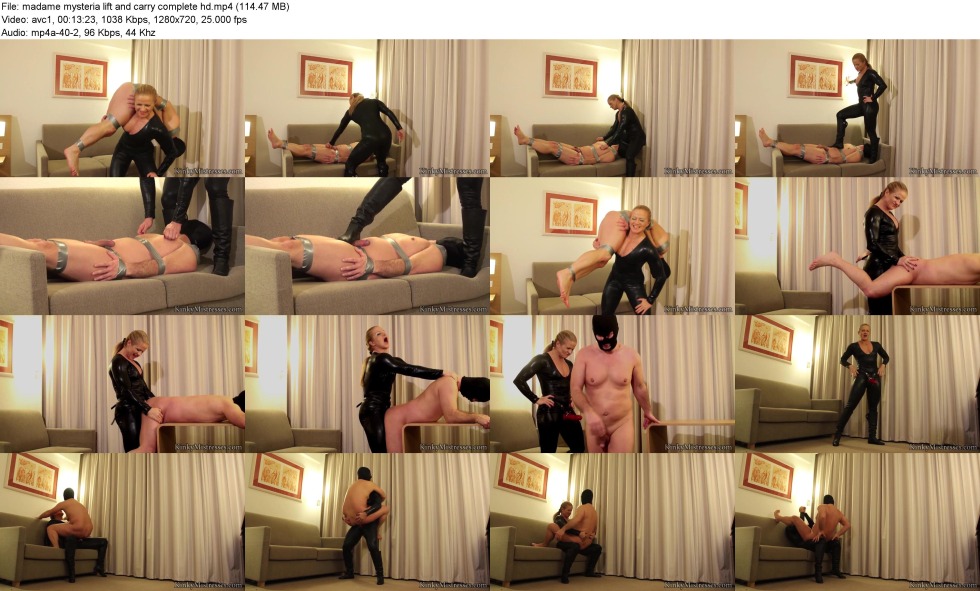 Feminine dominance is black