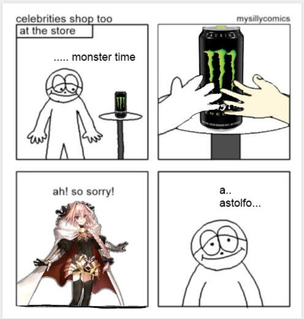 Astolfo with monster cosplay