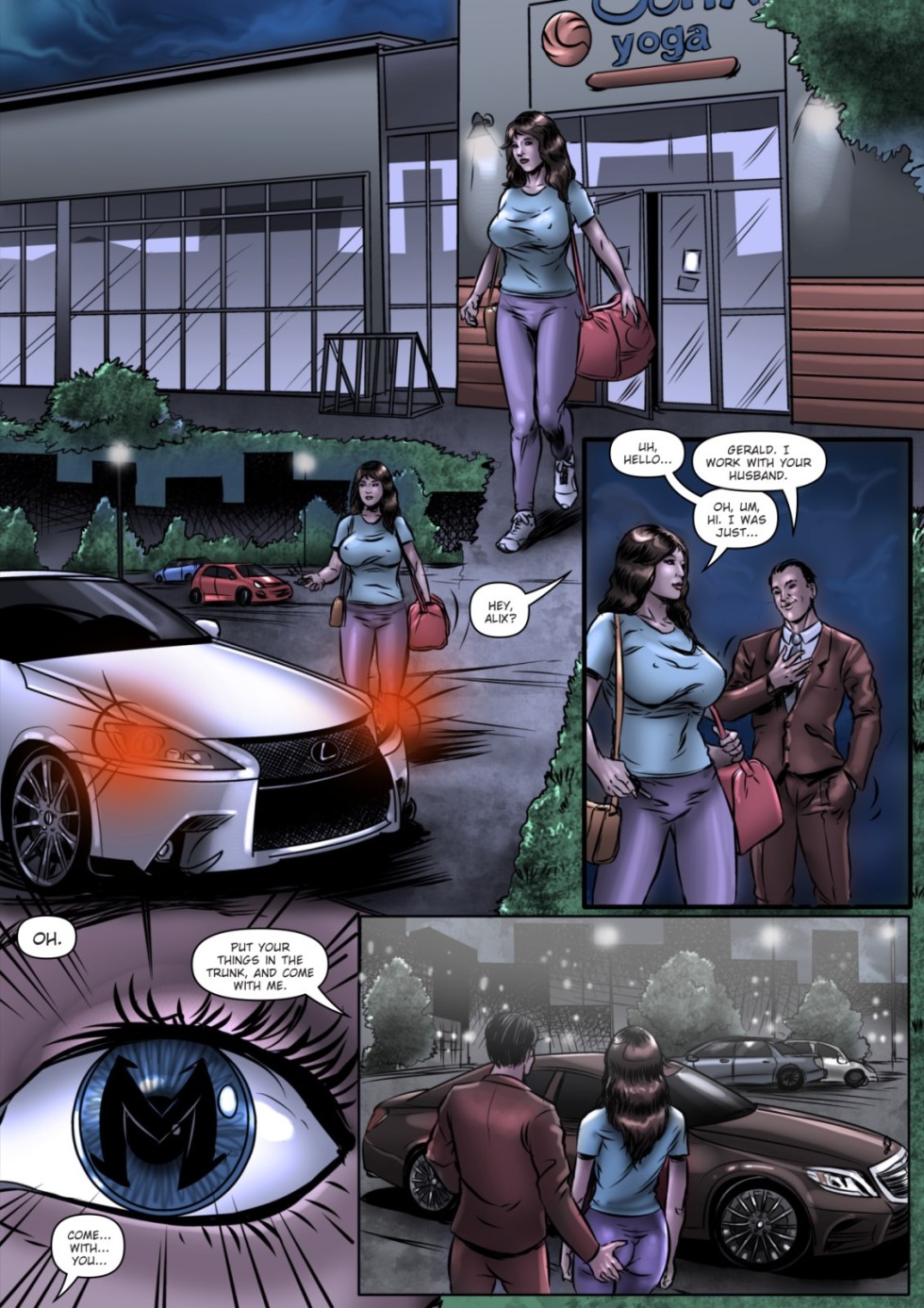 Comics about mind control