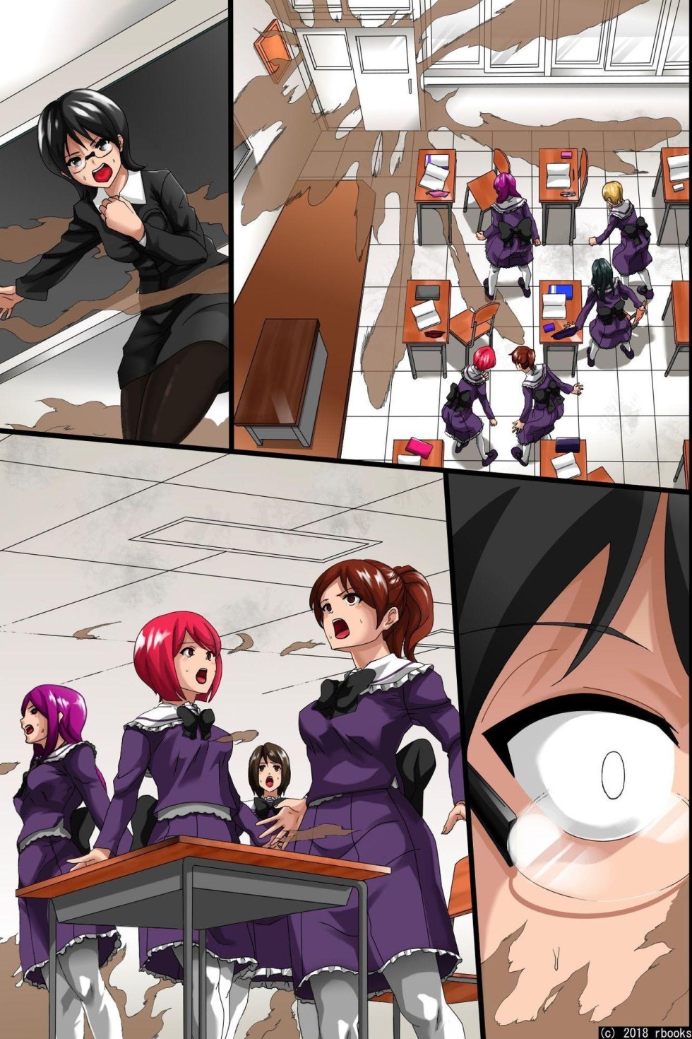 Naked anime under hypnosis