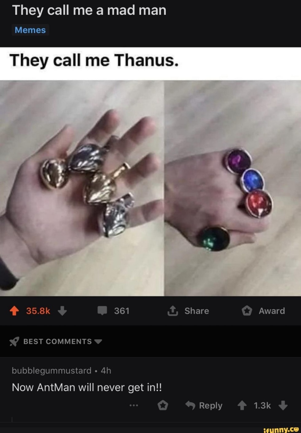 A traffic jam with a stone