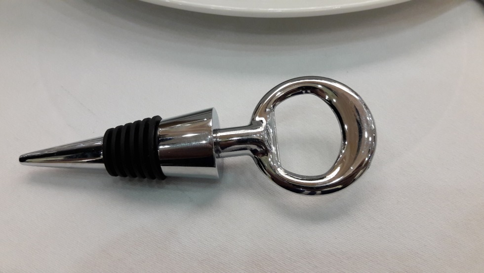 An handcuffs to the bed