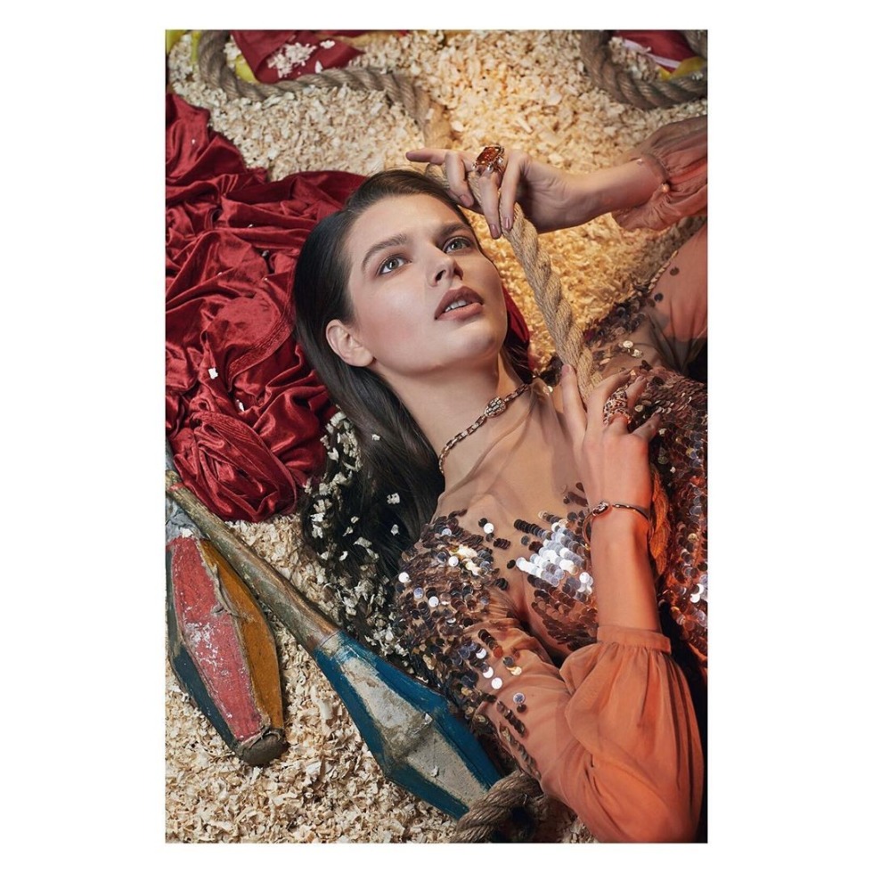 Jill Valentine in a swimsuit