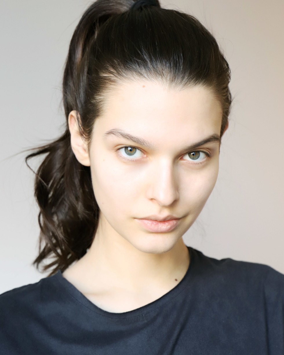 Nicole Meyer in underwear