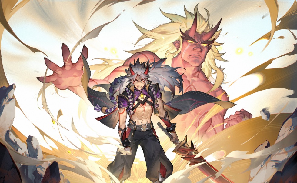 Arattaki Itto Genshin