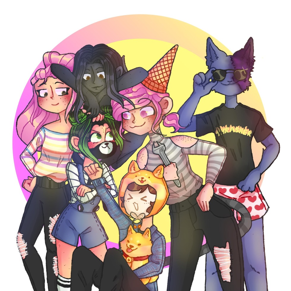 Yoshi Lana Eva and Ulyana