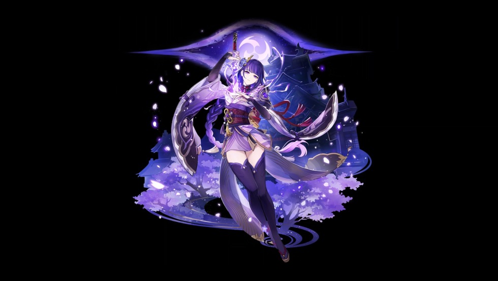 Segun Raiden Genshin Impakt