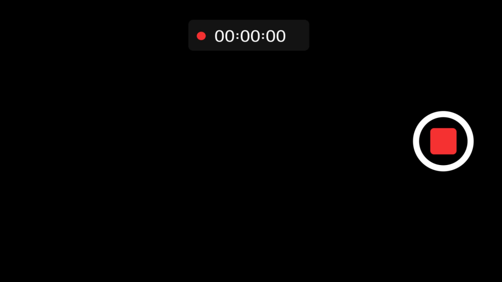 Frame video camera for installation