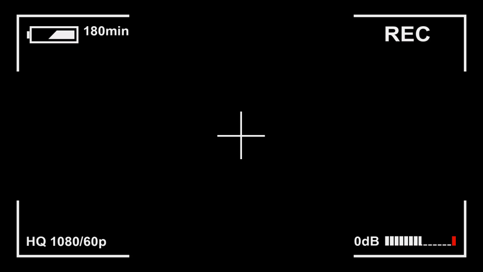 Frame from the video camera