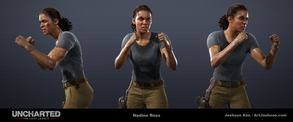 Ancharted 4 Chloe Nadine Naked