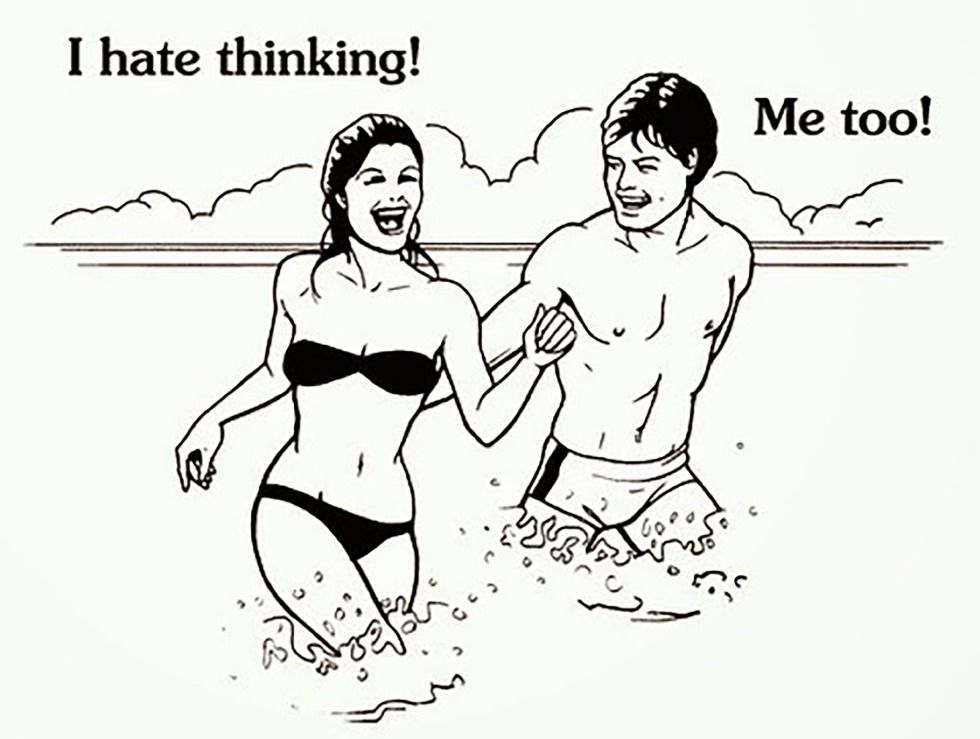 We have no future with him, and the present collapses to pieces