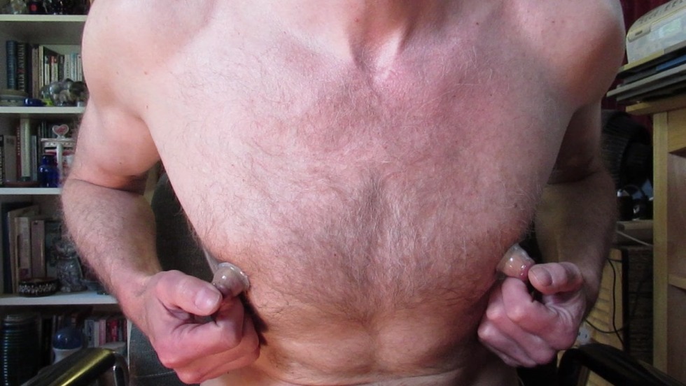 Close -up giant boobs