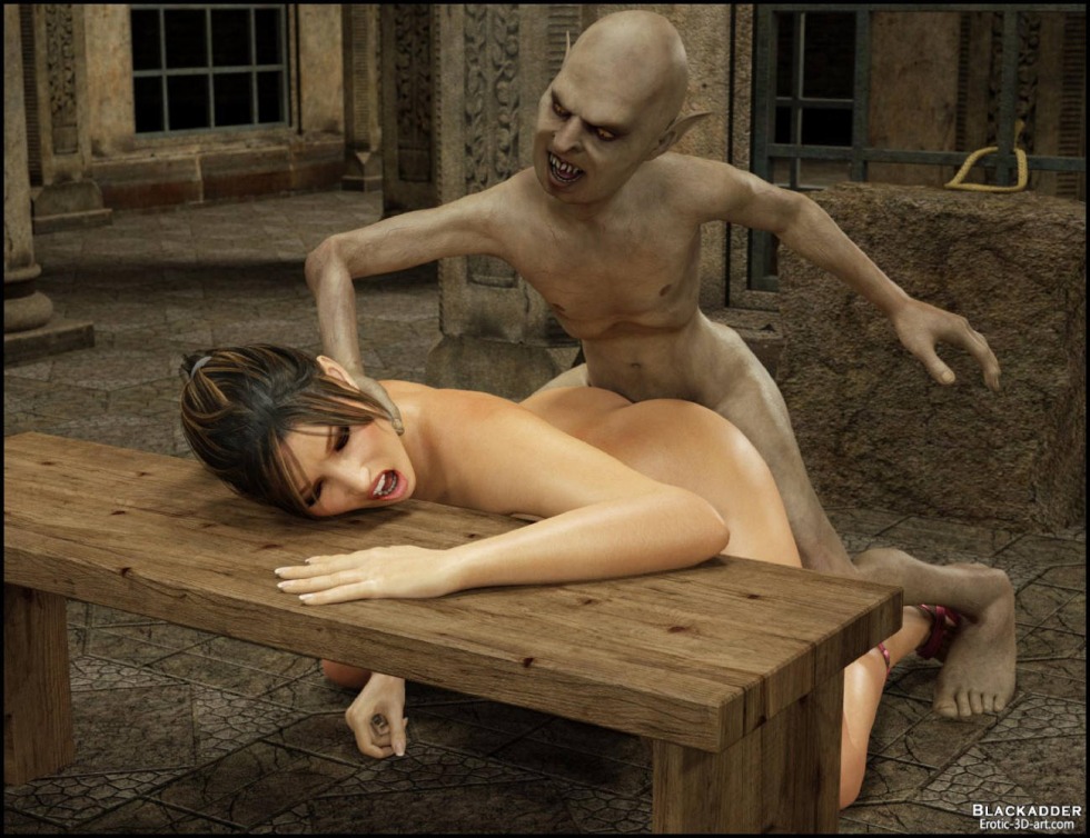 Blackadder Erotic 3D comic book