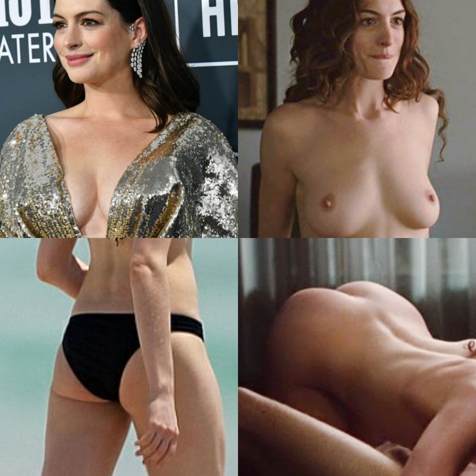 Anne Hathaway naked merged