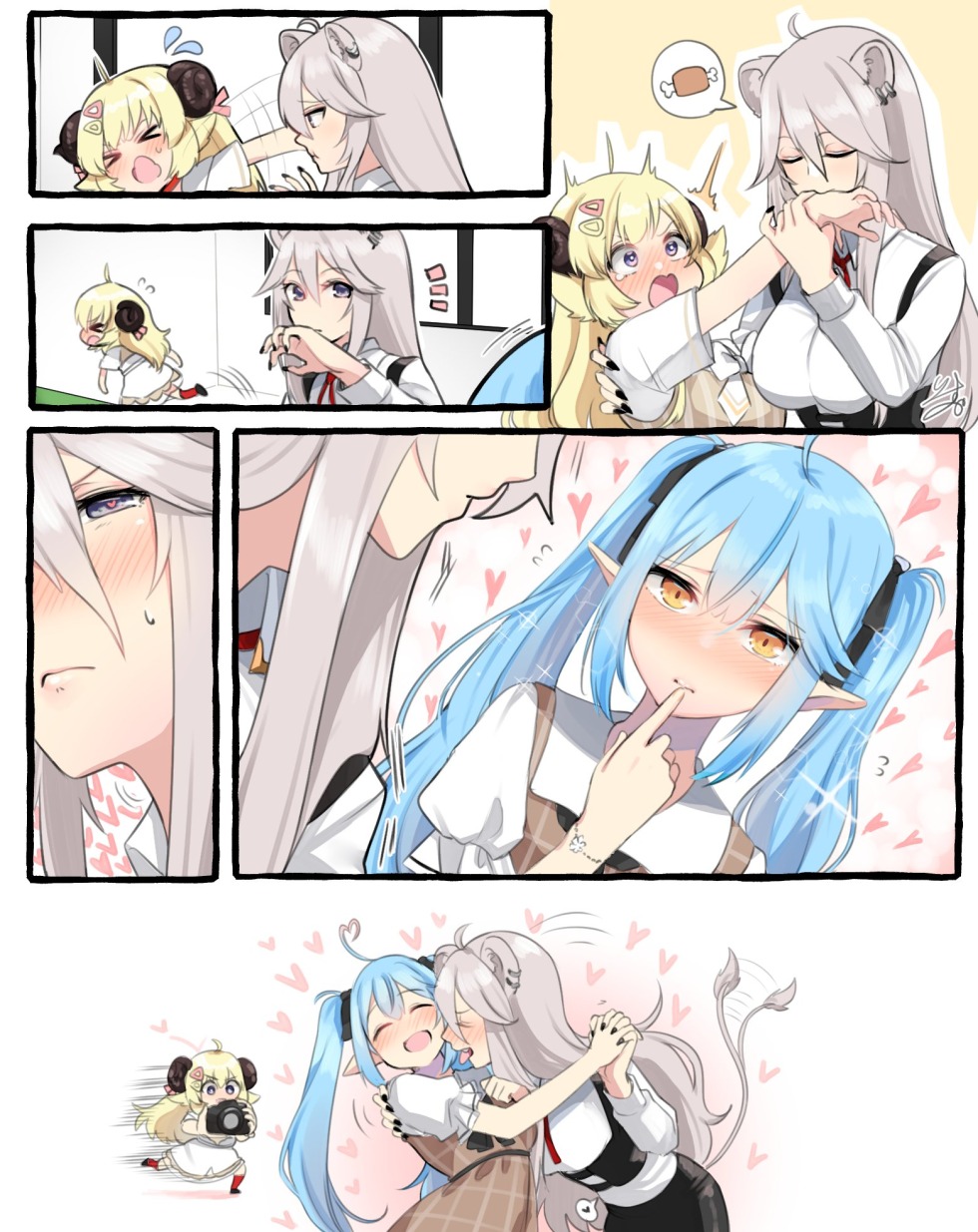 Danna Paola and Esther Exposito