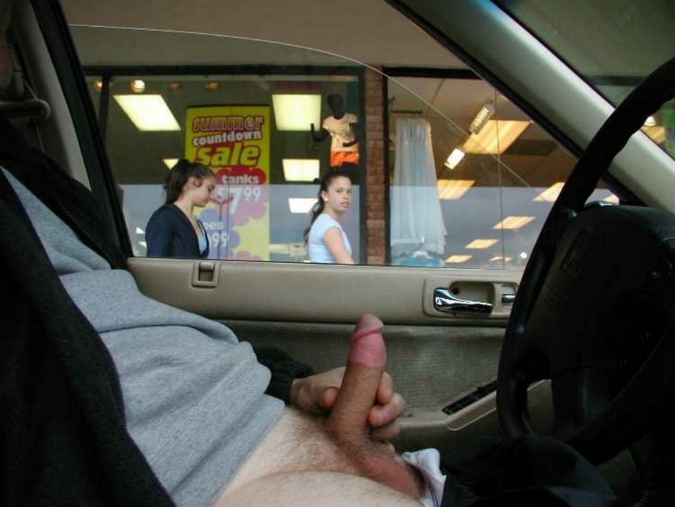 Straight Truckker Cock in His Truck