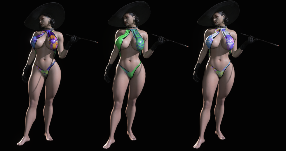 Resident Evil Village Lady Dimitresu Naked