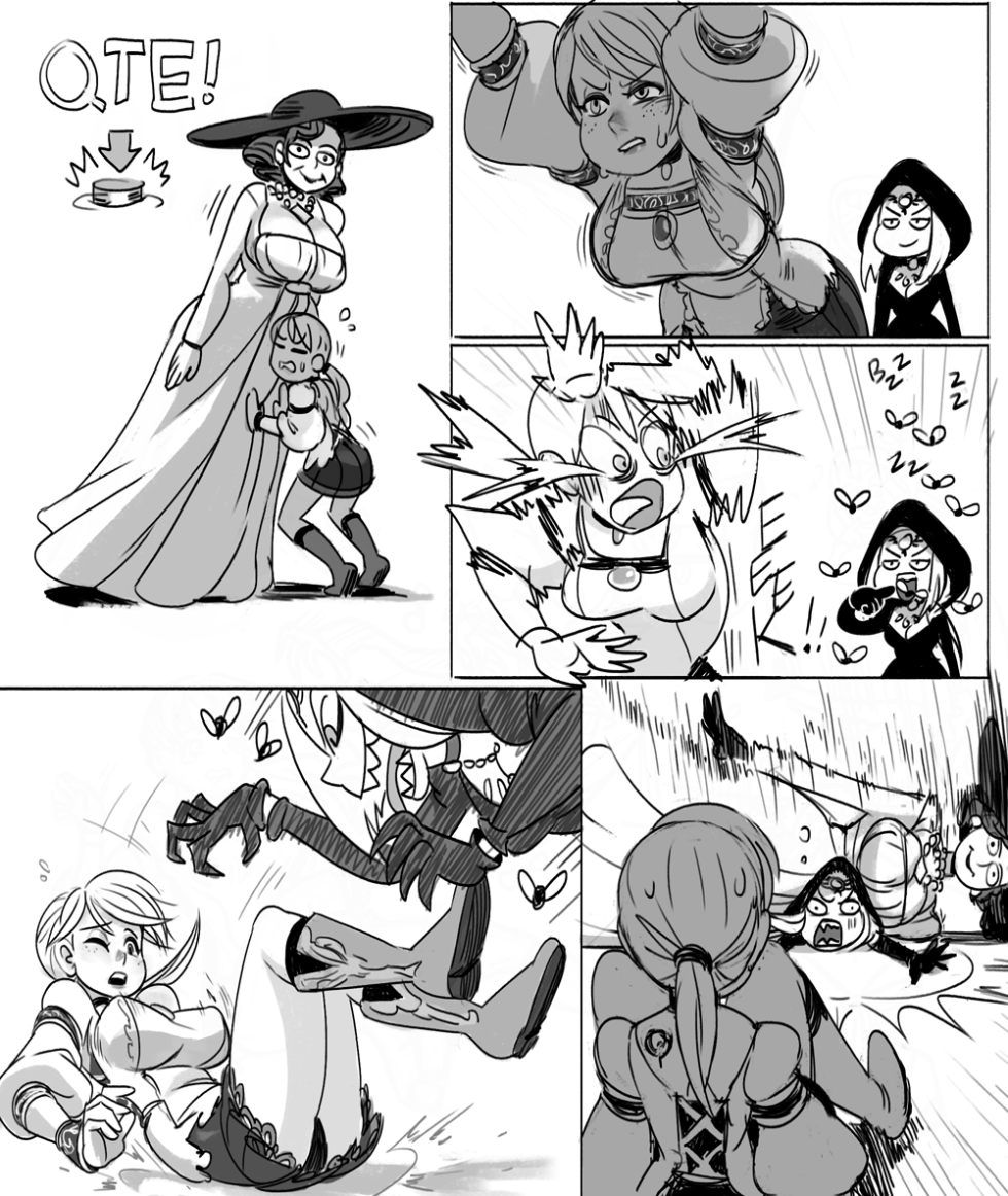 Bella Cassandra and Daniel Resident Evil