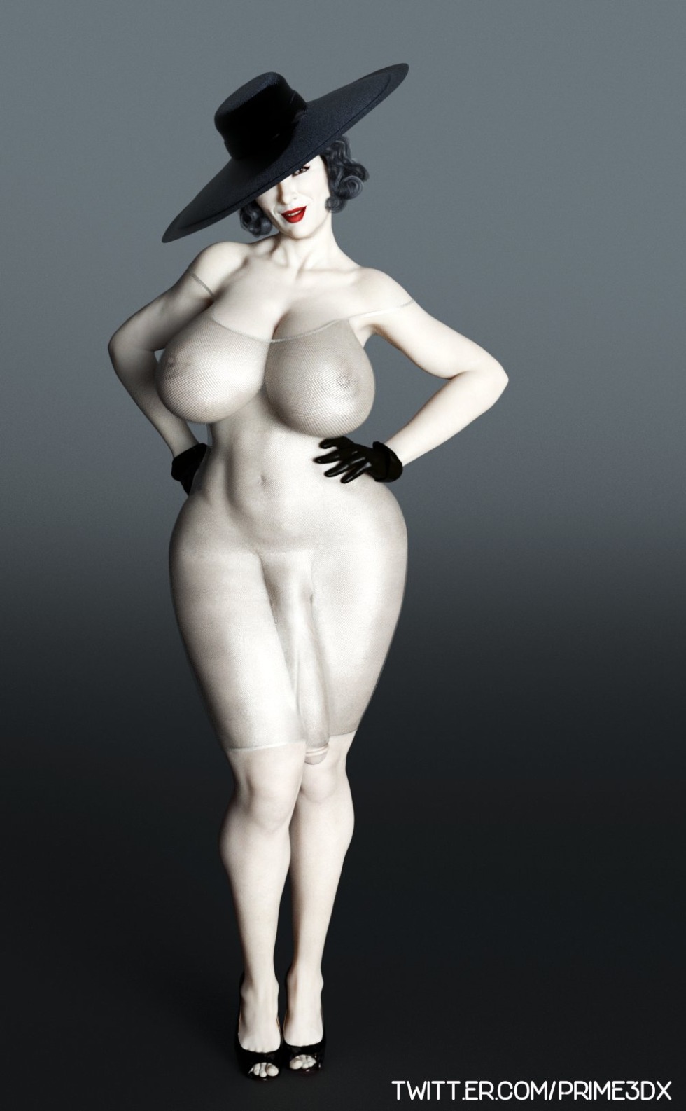 Lady Dimitress naked 3d