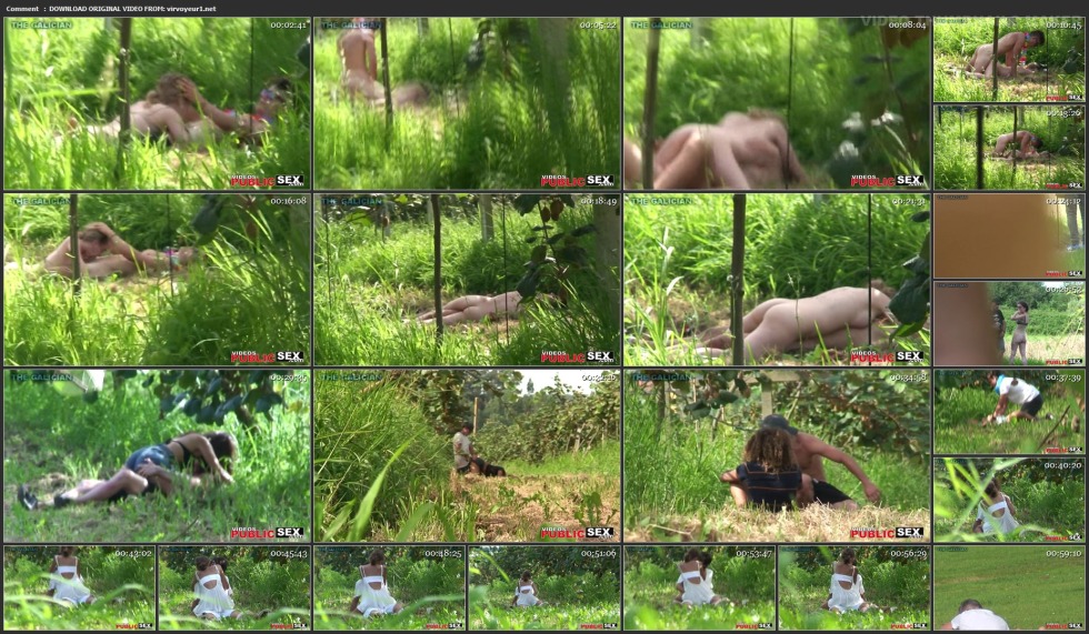 Young girl is a voyeur