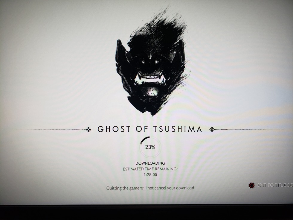 The ghost of Tsushima Logo