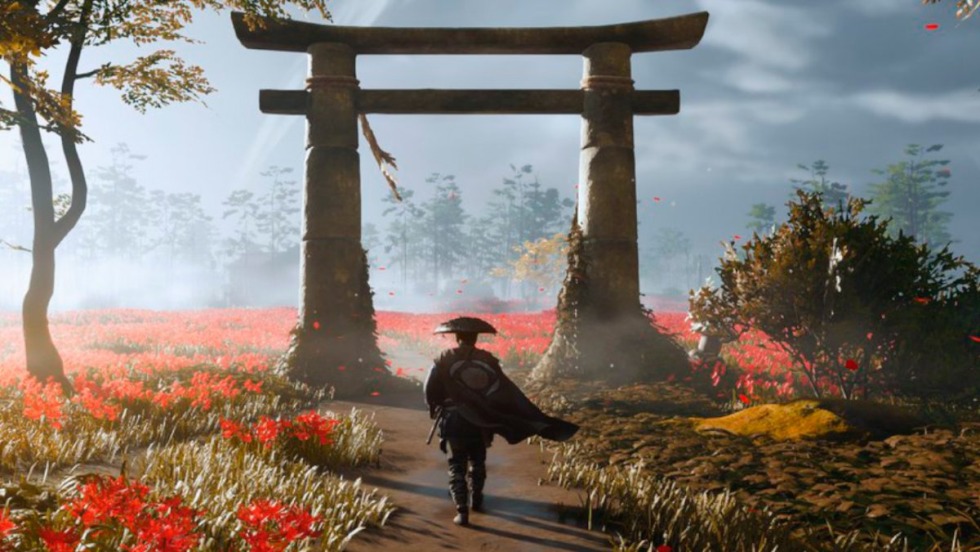 The game is a ghost of Tsushima