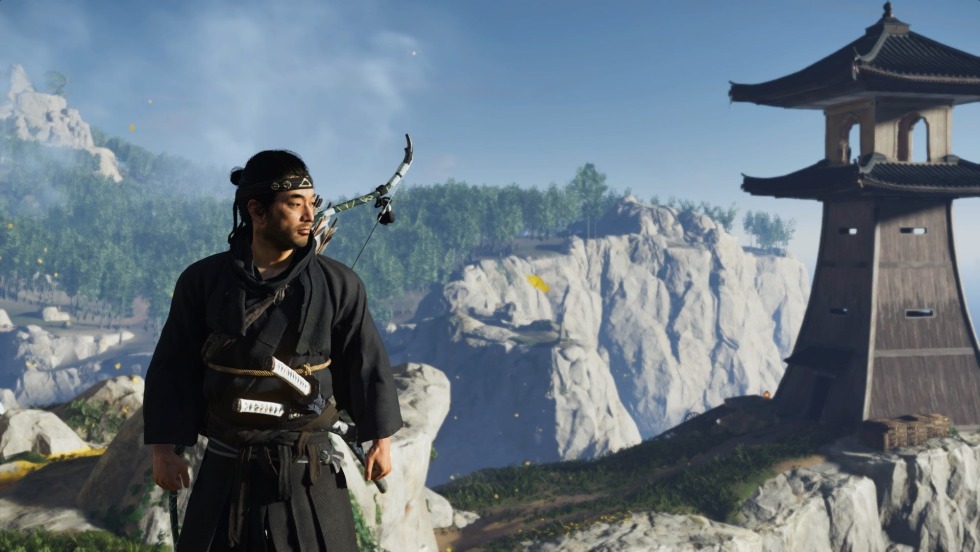 The game is a ghost of Tsushima