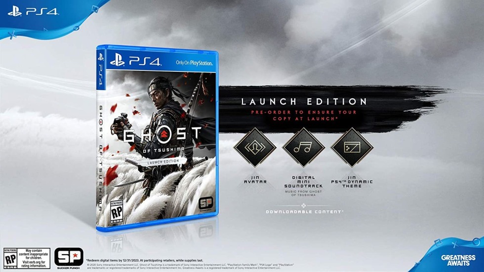 Ghost of tsushima ps5 disk