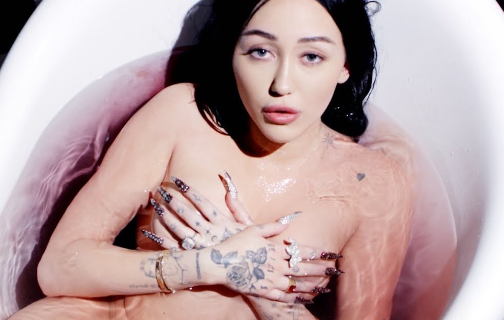 Noah Cyrus Nip Piercing